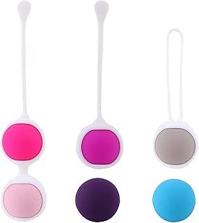 xocome Pelvic Floor Training Balls, Pelvic Floor Trainer for Women Training Set - Silicone Exercise Balls for Bladder Control and Pelvic Floor Exercises