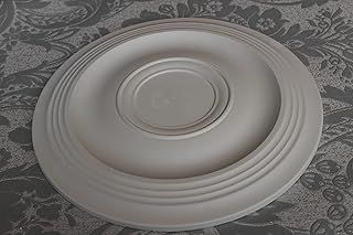 Plaster Ceiling Rose The Plain Edwardian 355mm / 14 inch Handmade UK