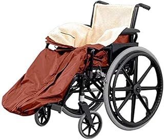 NRS Healthcare Fleece Lined Waterproof Wheelchair Cosy, Standard, Burgundy, 951 g