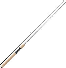 Abu Garcia Devil Spinning Rod - Classic Lightweight Carbon Spin Fishing Rod With Cork Handle - Freshwater and Saltwater, Black
