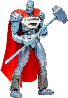 McFarlane Toys DC Multiverse Steel (Reign of the Supermen) 7" Action Figure - Tribute to the Man of Steel's Legacy