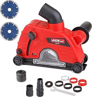 Aidelife Dust Collection for Double-Cut Saw Wall Chaser Dust Shroud 125mm