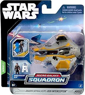 Bizak Star Wars Ship 8cm Anakin Skywalker