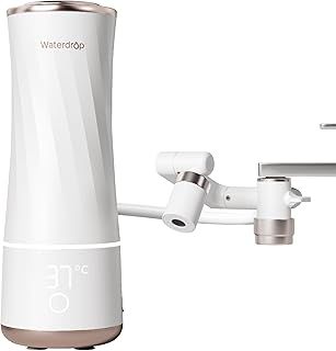 Waterdrop Skincare Face Washer BFC2, Soft Water for Gentle Facial Cleansing, Deep Cleaning, Reduce Chlorine, Hydration Boost, Waterproof