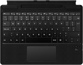 Surface Pro Keyboard for Microsoft Surface Pro 8/9/X/11, Wireless Bluetooth Keyboard, UK Layout, Type Cover with Built-in Rechargeable Battery/Multi-Gesture Touchpad/Pencil Holder
