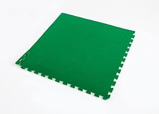 Interlocking Artificial Grass Tiles with EVA Base, 1m x 1m x 18mm, 12 Square Metres