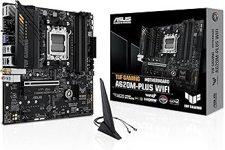 ASUS TUF GAMING A620M-PLUS WIFI, AMD, MATX, 4DDR5, DP, HDMI