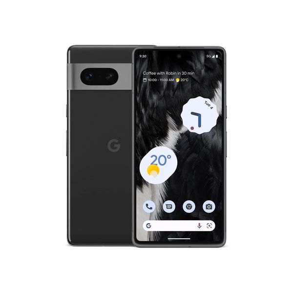 Google Pixel 7, 128GB, Obsidian (Renewed)