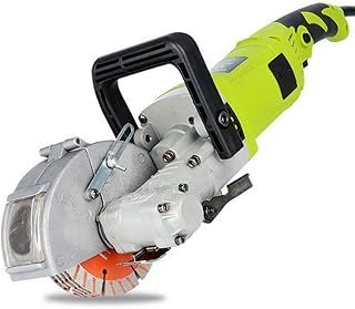 Electric Wall Chaser 4000W 7500 RPM Wall Groove Cutting Machine Slotting Machine for Brick Granite Marble Concrete Cutter Notcher Groover