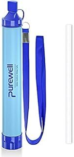 Outdoor Water Filter Personal Water Filtration Straw Emergency Survival Gear Water Purifier for Camping Hiking Climbing Backpacking