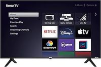 RCA Roku 55 Inch 4K Smart TV, UHD TV with BBC Netflix AppleTV FreeviewPlay Disney+, HDR DVB-T2/T Dolby Audio 3 x HDMI 2 x USB Port, Large Screen for Living Room Home
