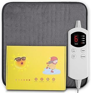 【Large Size 30"x16"】Electric Heating Pad With 6 Temperature Levels And Setting Timers Function Heating Pad for Back Neck Shoulder Pain Belly Hot Heated Machine Washable