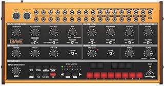 Behringer CRAVE Analog Synthesizer Analog Semi-Modular Synthesizer with 3340 VCO, Classic Ladder Filter, 32-Step Sequencer and 16-Voice Poly Chain, Compatible with PC and Mac