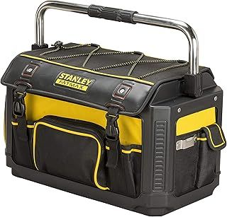 STANLEY Denier Tool Bag Tote, Multi-Pockets Storage Organiser for Tools and Small Parts, 20 inch, 1-79-213