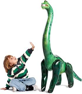 JOYIN 129cm Brachiosaurus Inflatable Dinosaur Toy for Party Decorations, Birthday Party Gift, Gift for Kids and Adults