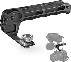 SMALLRIG Top Handle with 3/8"-16 Locating Holes for ARRI for Camera Cage, Max. Load 10kg, with 5 Built-in Cold Shoe, Lightweight Only 124g (Lite) - 3765