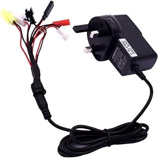 RC Battery Charger for Nimh/Nicd Battery 2-10s 7.2V 8.4V 9.6V NIMH/NICD Battery Packs Standard Tamiya/Mini Tamiya/JST/SM 2P/XH/Futaba