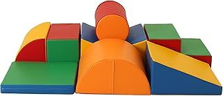 IGLU Brand Soft Play Shapes - 8 Shape Set Activity Toys