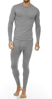 Thermajohn Men's Ultra Soft Thermal Underwear Long Johns Set with Fleece Lined