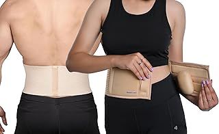 Wonder Care- Umbilical Hernia Support Belt Abdominal Binder for Belly Button Hernias or Navel Hernias, Hernia Supoort Brace-XL