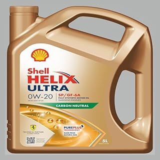 Shell 550063071 Helix Ultra 5L Engine Oil 5 Litre 0W20 SN Fully Synthetic