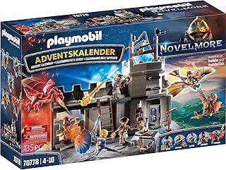 Playmobil 70778 Advent Calendar Novelmore, Fun Imaginative Role-Play, PlaySets Suitable for Children Ages 4+