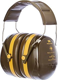 Peltor 7000107979 3M PELTOR Bull's Eye III Earmuffs, 35 dB, Military Green, Headband, H540A-441-GN