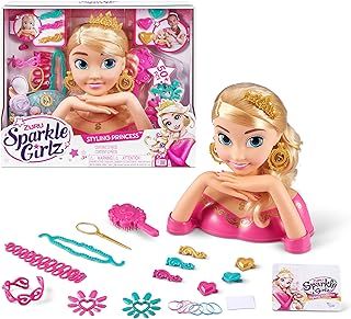 Sparkle Girlz 10025 Design Hair Nail Art Styling Head for ages 3+