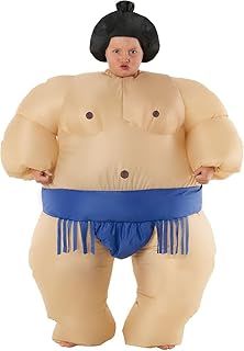 Morph Sumo Wrestler Kids Inflatable Sumo Suit Halloween Costume One Size