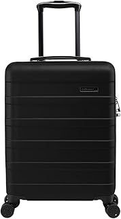 Cabin Max Anode 55x40x20 Cabin Suitcase, Built in Lock, Lightweight Carry On, 8 Wheels, Wet Pocket, Suitable for Ryanair, Easyjet, Paid Hand Luggage Carry-Ons (55 x 40 x 20 cm 40l)