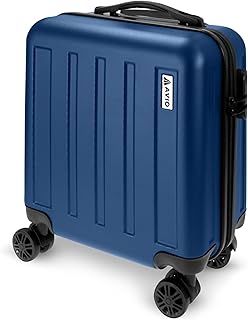 AVIO Jett Cabin Suitcase 55x40x20cm - Lightweight Double-Wheel Luggage Bag, 2 Internal Pockets, Telescopic Handle w/ 3 Heights, Durable ABS Hard Shell - Approved by Most Airlines