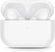 Wireless Charging Case and Earbuds Replacement for Pro,Charging Case and Earphones with Bluetooth Pairing Sync Button,White