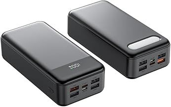 Portable Charger Power Bank 60000mah Fast Charging with Large Capacity 22.5 W/PD20 W External Mobile Phone Batteries with Quick Charge Function for Smartphones, Tablets etc