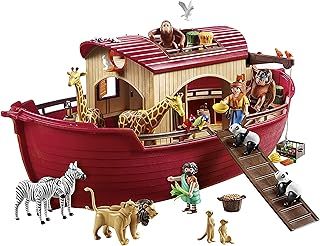 Playmobil 9373 Wild Life Floating Noah's Ark with Functioning Crane