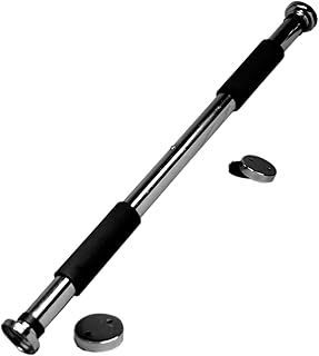 Door Gym Extendable Pull-Up Bar - Silver, 60-102 cm