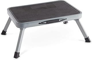 VonHaus Folding Step - Easy to Store, Foldable Caravan Steps – Anti Slip One Step Stool, Ideal for Home, Kitchen and Garage - Caravan Steps Folding, Small and Lightweight