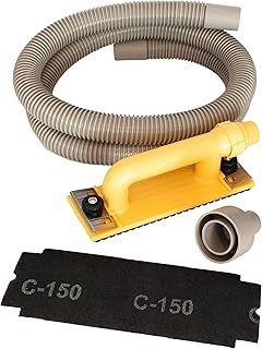 Tools 09165 Dust-Free Drywall Vacuum Hand Sander with 6-Foot Hose