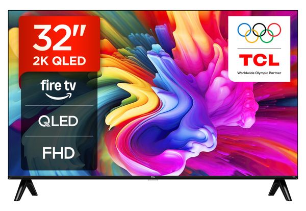 TCL 32SF560-UK 32" Full HD QLED Direct LED Smart TV with Fire TV, Alexa Voice Control, Vivid Colour & Enhanced Brightness