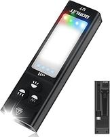 BORUIT U7 Rechargeable EDC Torch with UV LED, Powerful 1100 Lumen Small Bright Torches with Power Bank, RGB sidelight, Magnetic, Clip on Flashlight for Camping Dog Walking Work Emergency