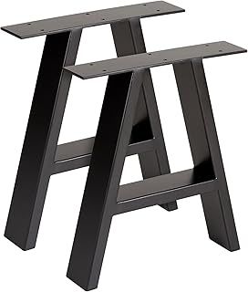 Hartleys Industrial A Frame Table Legs - Choice of Size and Colour