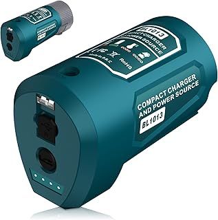 Adapter for Makita 12 V USB Battery Adapter, for Makita 10.8 V 12 V BL1013 BL1014 194550-6 194551-4 195332-9 System Power Tool Battery Converter