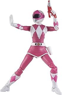 Power Rangers Hasbro Toys Lightning Collection 6" Mighty Morphin Pink Ranger Collectible Action Figure Toy with Accessories