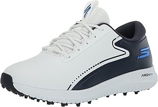 Skechers Men's Max 2 Arch Fit Waterproof Spikeless Golf Shoe Sneaker, US
