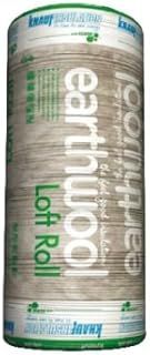 Knauf Insulation Earthwool Loft 100 Millimetre x 13.89 Square Metre Per Roll Pack of 1 Roll