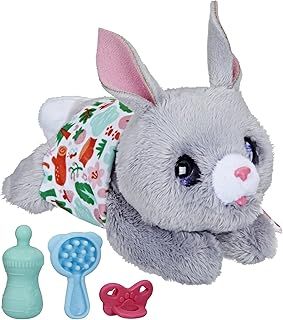 Hasbro F4084 Furreal Newborns pet Dog or cat sdos. Open and Close Your Eyes Includes 4 Accessories, Multicoloured