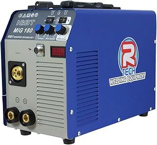 Mig Welder 180A 240V Portable Inverter, inc. Torch & Leads, 5 Year UK Warranty
