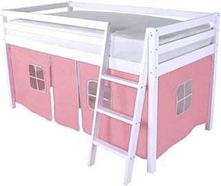 HLS Tent for Midsleeper Cabin Bed - (Baby Pink)