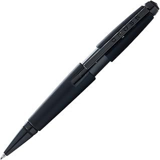 CROSS Edge Rollerball Pen with Medium Line Width Black Refillable with Premium Gift Box Matte Black