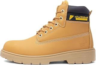 EarthWorks Safety - EarthWorks Hammer Mens Lace Honey Safety Boot