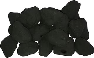 The Stove Wizard Ceramic Gas Fire Replacement Coals Pack of 14 Large Cast Pieces